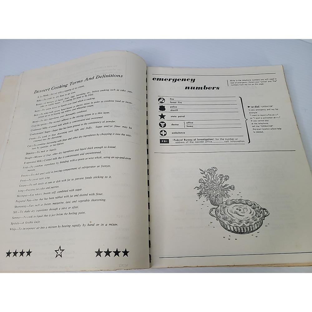 VTG 1970's Our Favorite Recipes Ladies Auxiliary VFW Hillsboro Ohio Cookbook - Picture 7 of 12
